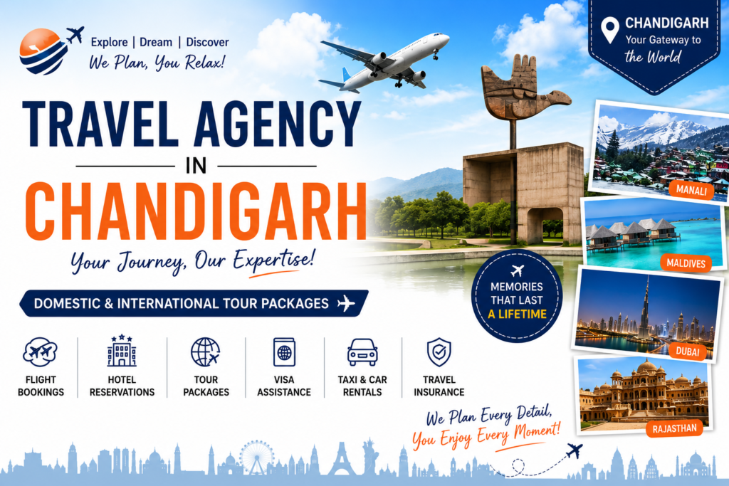 Travel agency in chandigarh